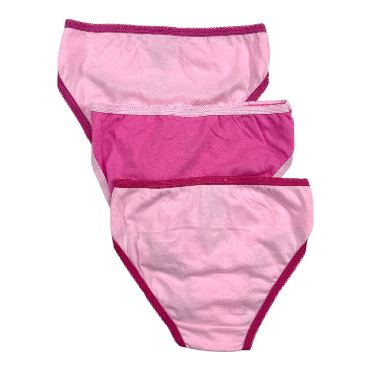 Picture of BAR243420 GIRLS BARBIE 100% COTTON 3 PACK BRIEFS